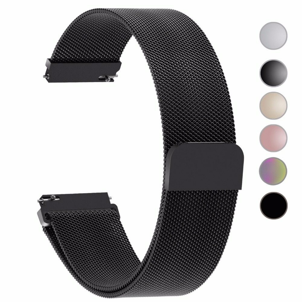 Correa De Acero inoxidable Reloj Galaxy 42/46mm Samsung Gear S3 20mm S2 Clásico