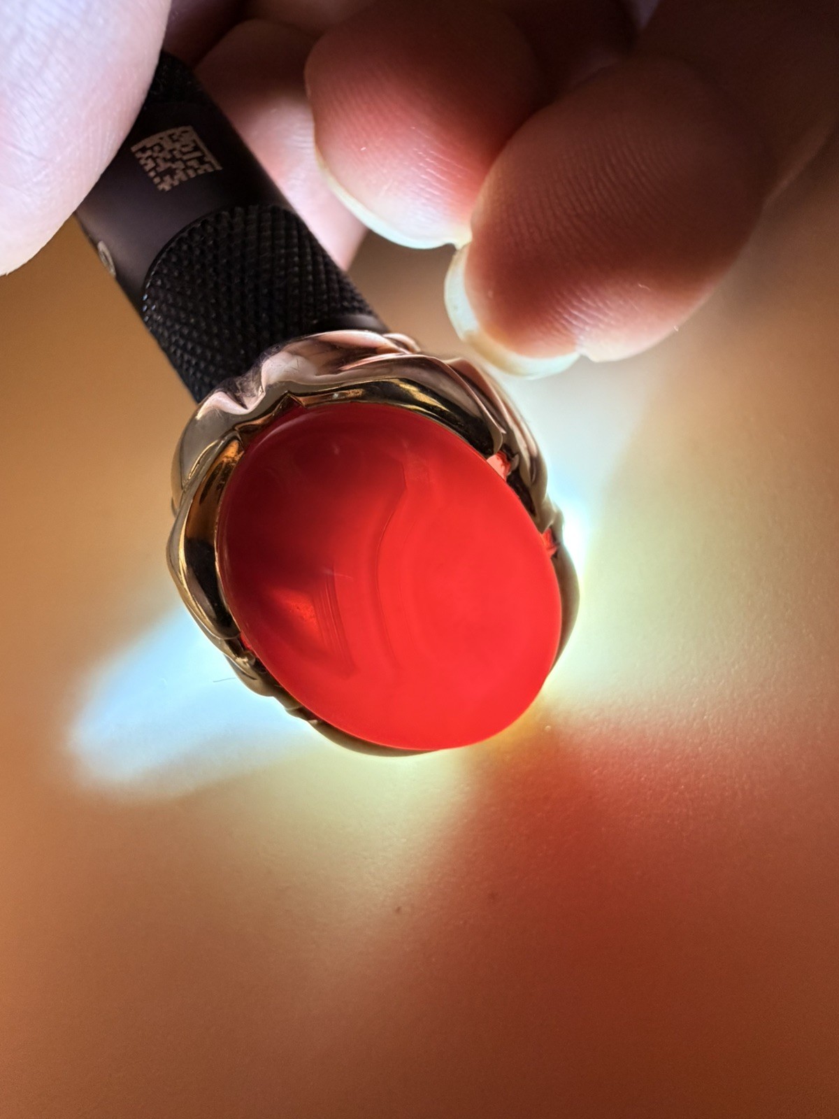 خاتم فضه ٩٩٠ صياغة عارف عقيق يماني اصلي Sterling Silver 990 YAMANI Agate Arif