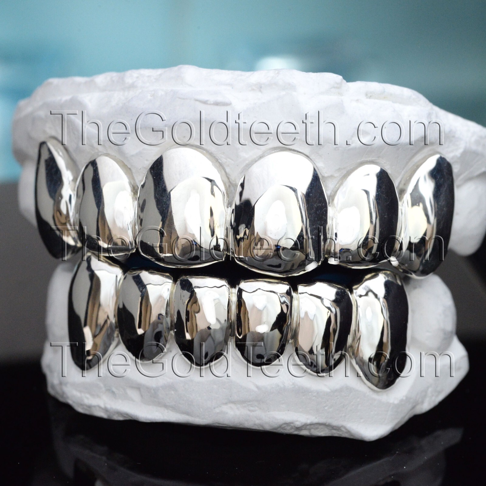 Custom Grillz .925 Sterling Silver Handmade Real Grill Teeth Solid