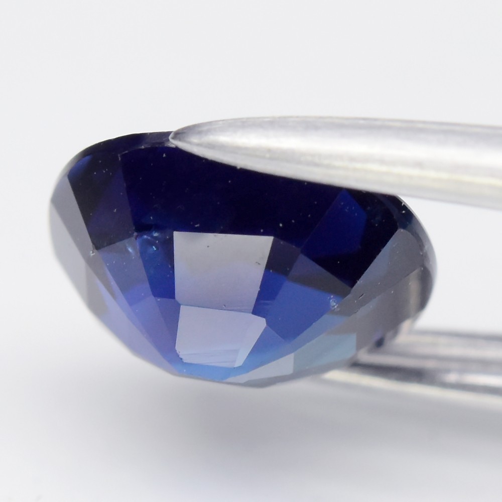 💎 GLC CERTIFIED 1.68ct VS Oval Natural Blue Sapphire – Unheated, Mozambique Gem