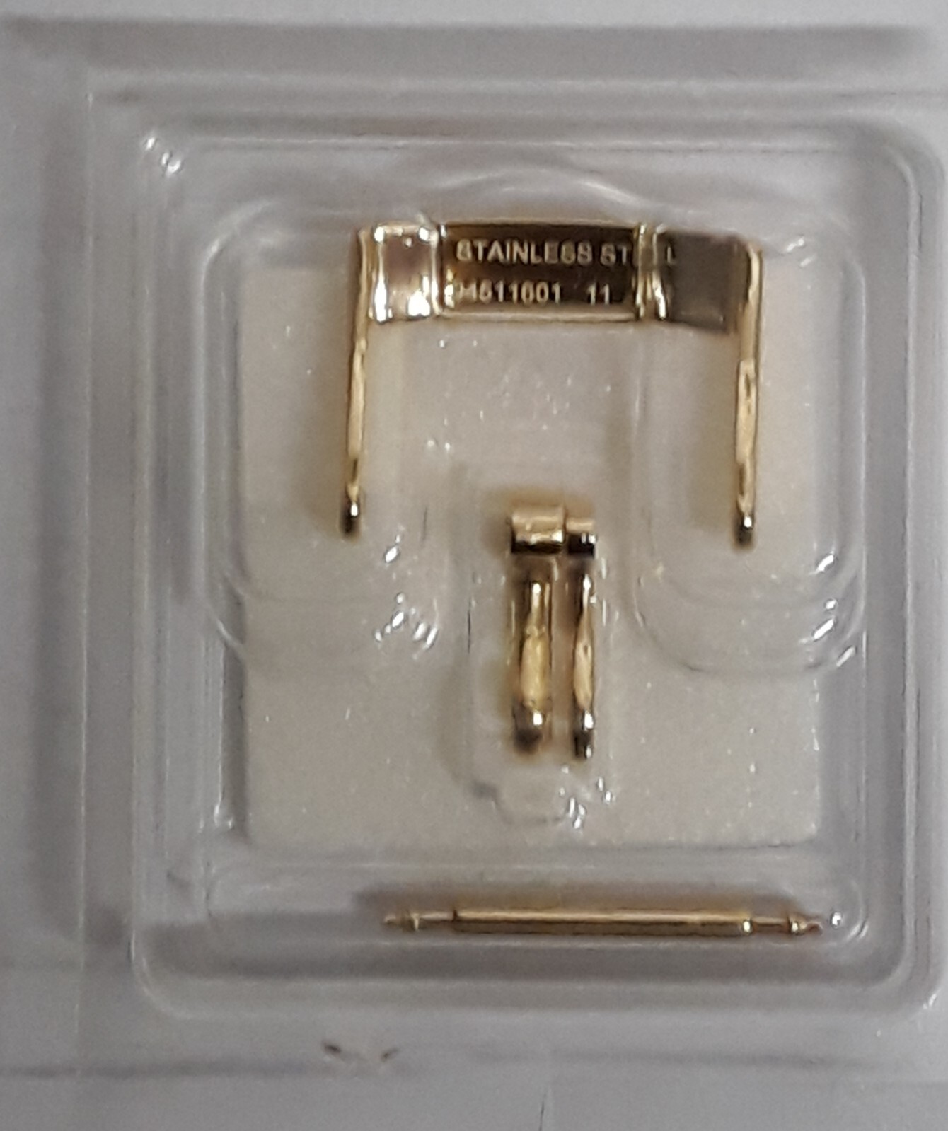 OMEGA LAMINATED BUCKLE 16mm NEW – POLISHED