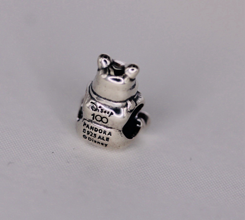 PANDORA Disney 100th Anniversary Winnie the Pooh Charm 100% Authentic with BOX