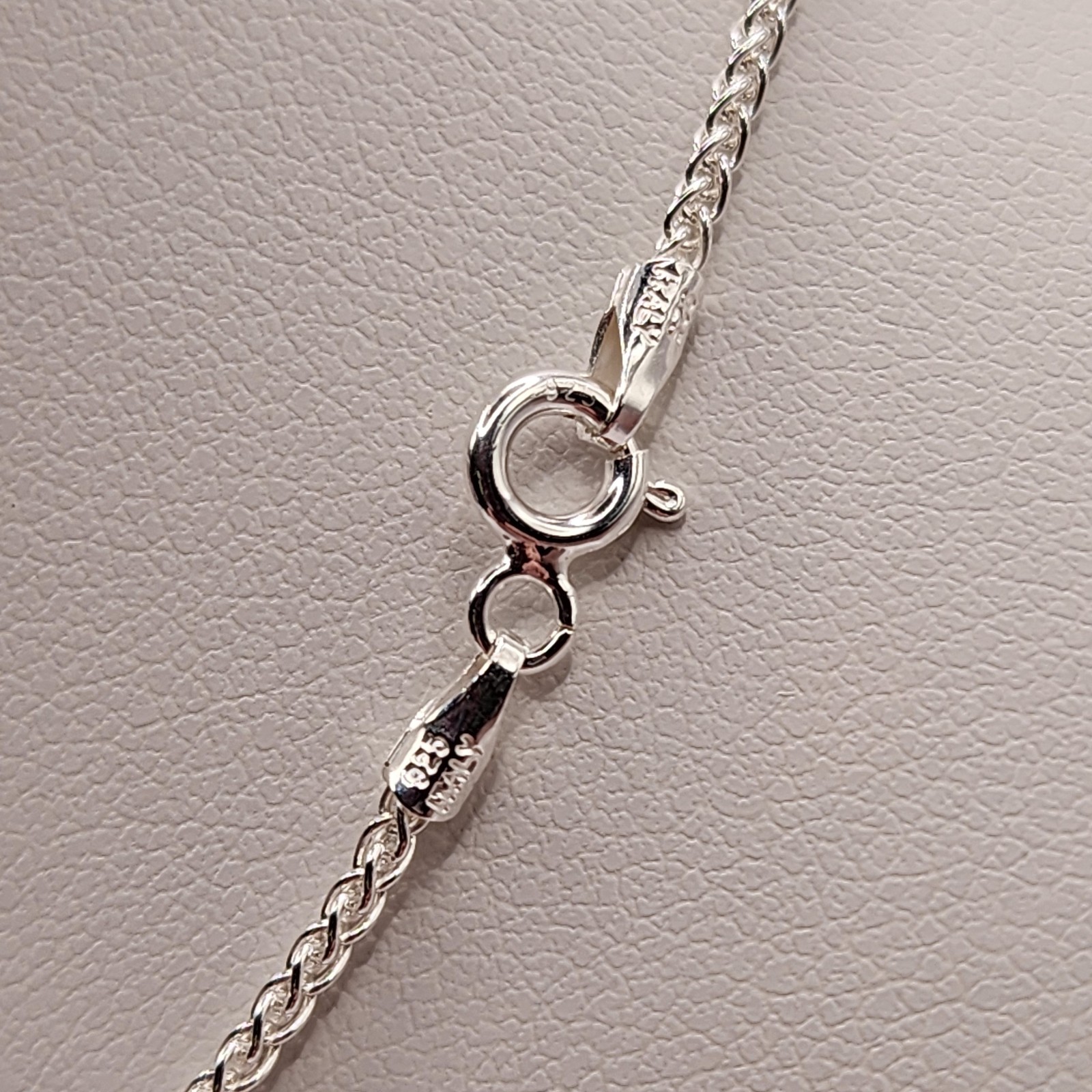 925 NEW Sterling Silver ITALIAN Chain- Wheat 22″ Length 1 mm Width FREE shipping
