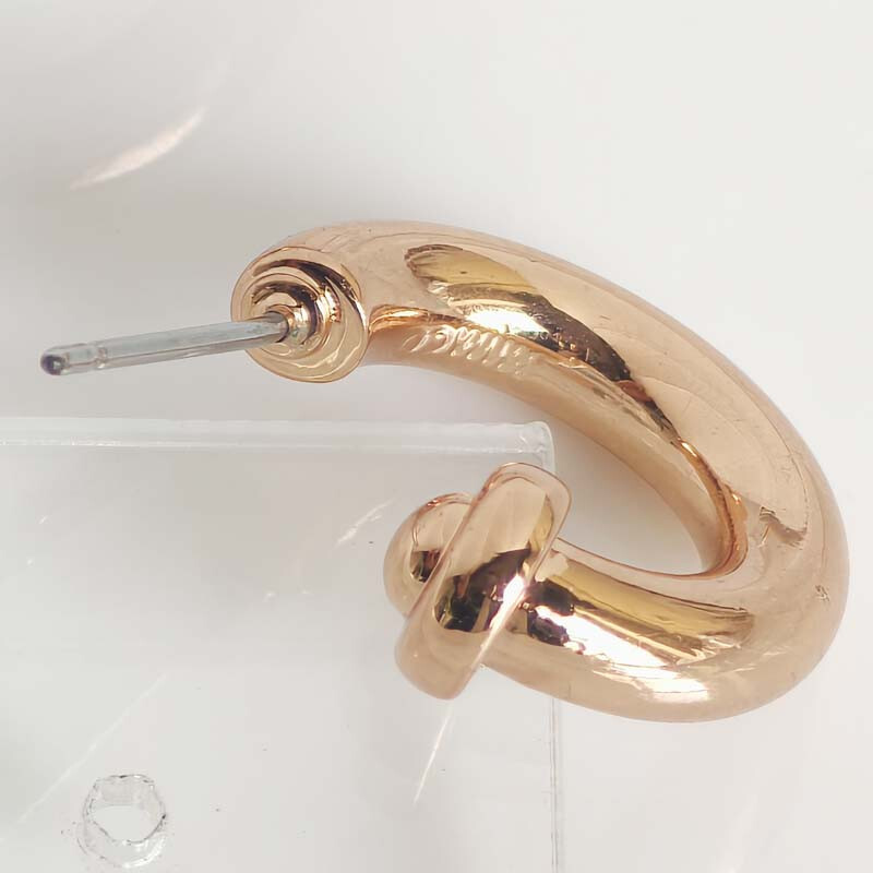 New 17mm Mimco C Small Hoop Earrings Gift Fashion Women Party Holiday Jewelry