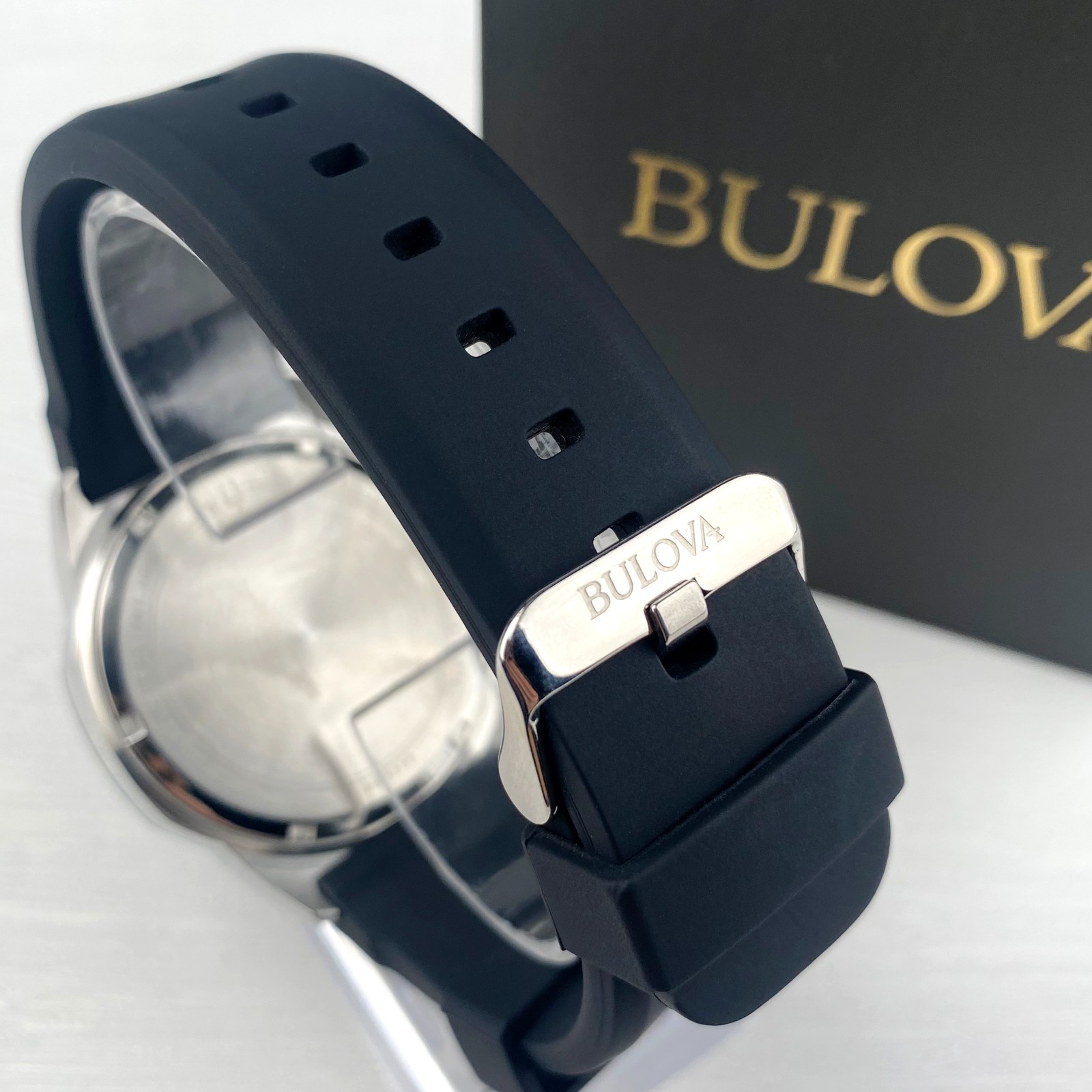 Bulova Marine Star 98B258 Men’s Watch 44MM Blue Dial Quartz Men’s Watch