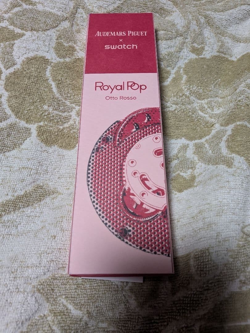 Swatch x Audemars Piguet Bioceramic Royal Pop Otto Rosso Pink New w/ Box Papers