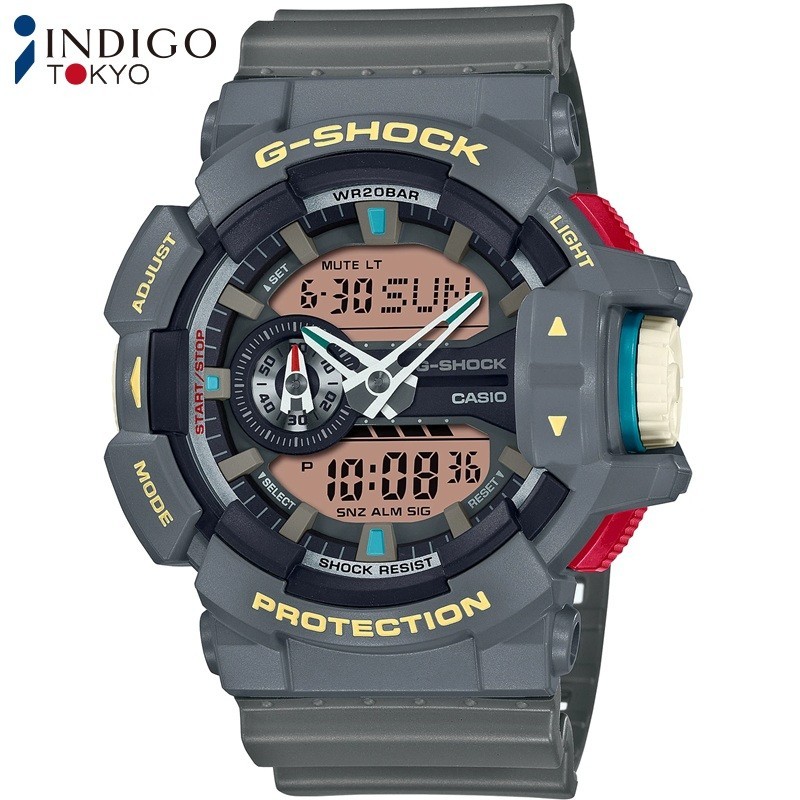 Casio G-Shock GA-400PC-8AJF Quartz Gray Dial 51.9mm Watch