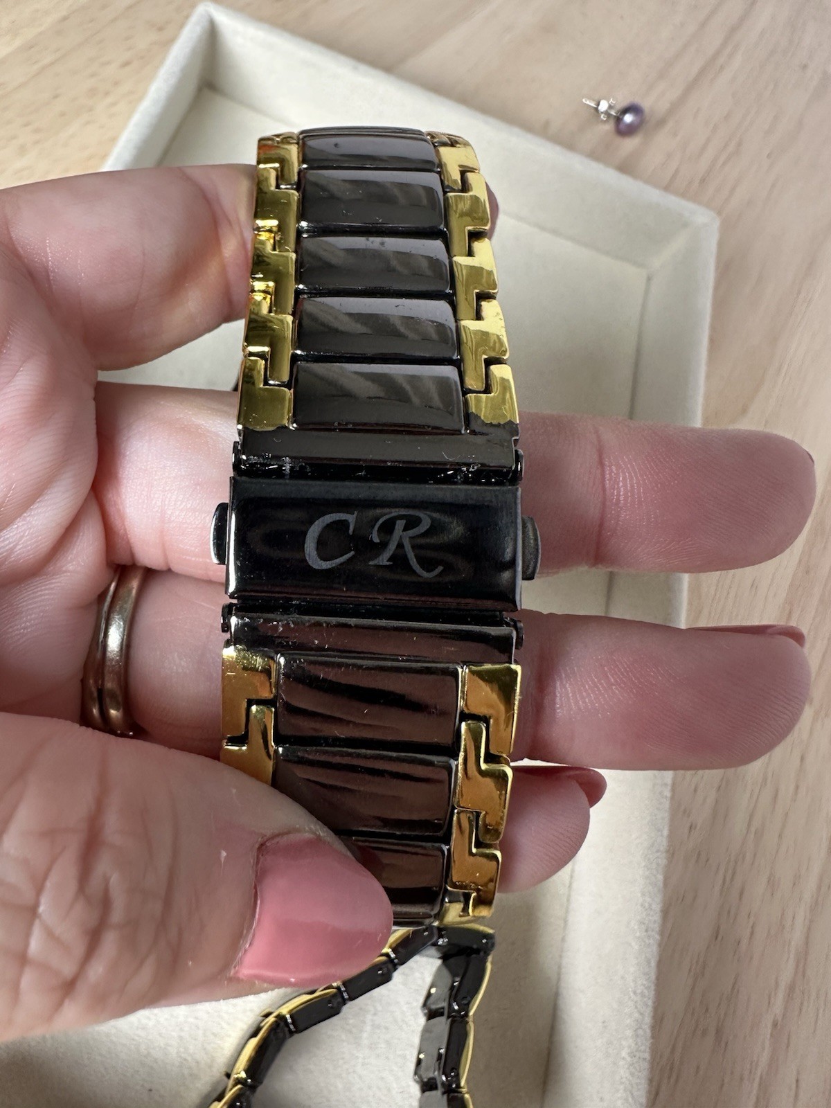 RARE Charles Raymond President Barack Obama Michelle Obama Watch Set No4324 NOS