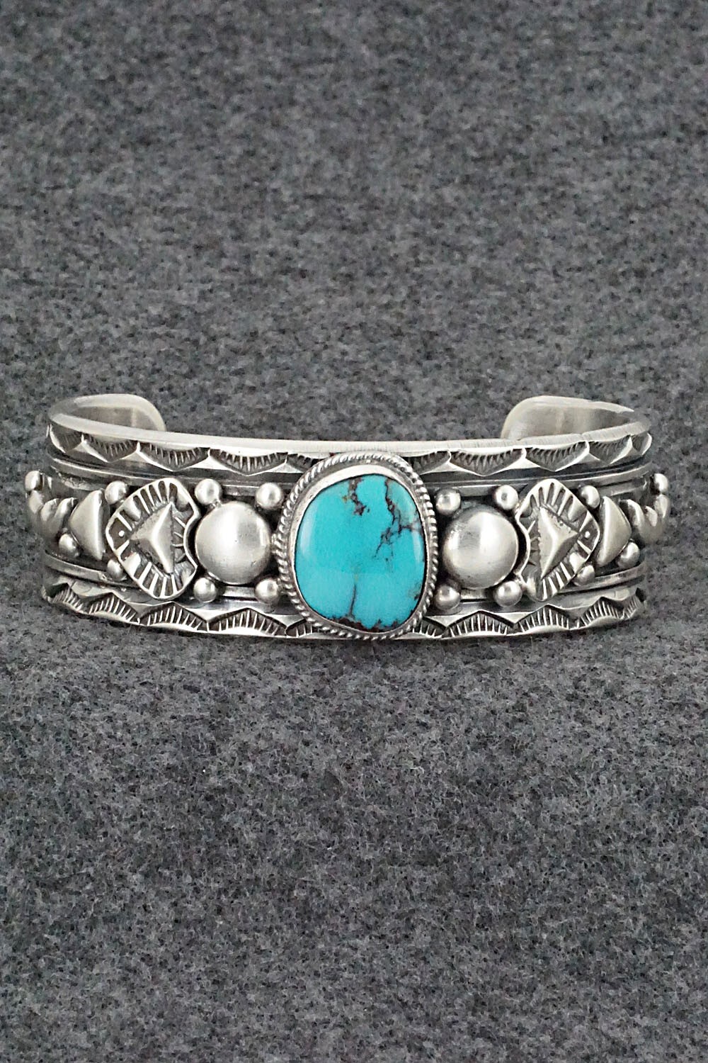 Turquoise & Sterling Silver Bracelet – Roland Dixon