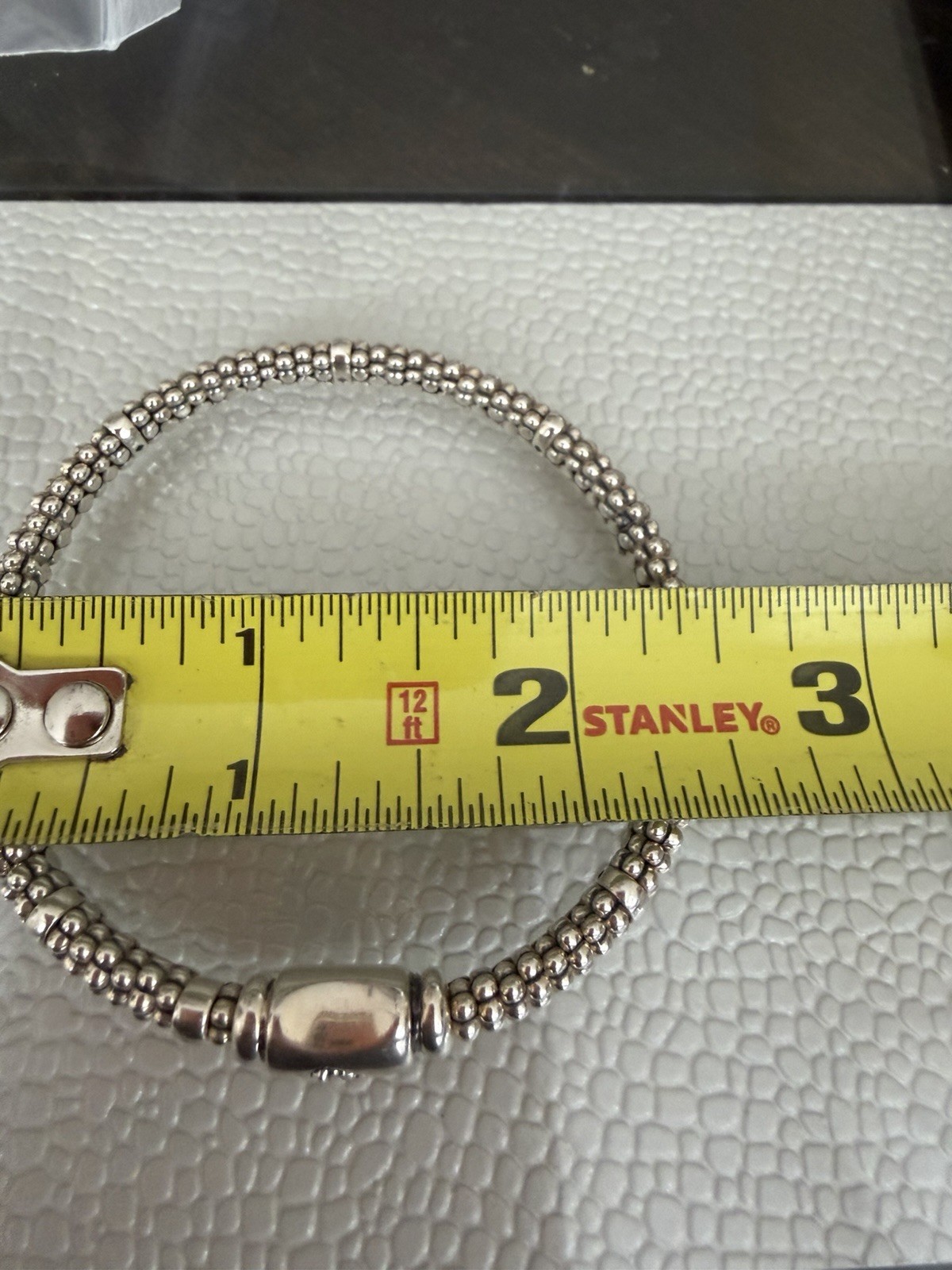 Lagos Caviar Sterling Silver Station Bracelet