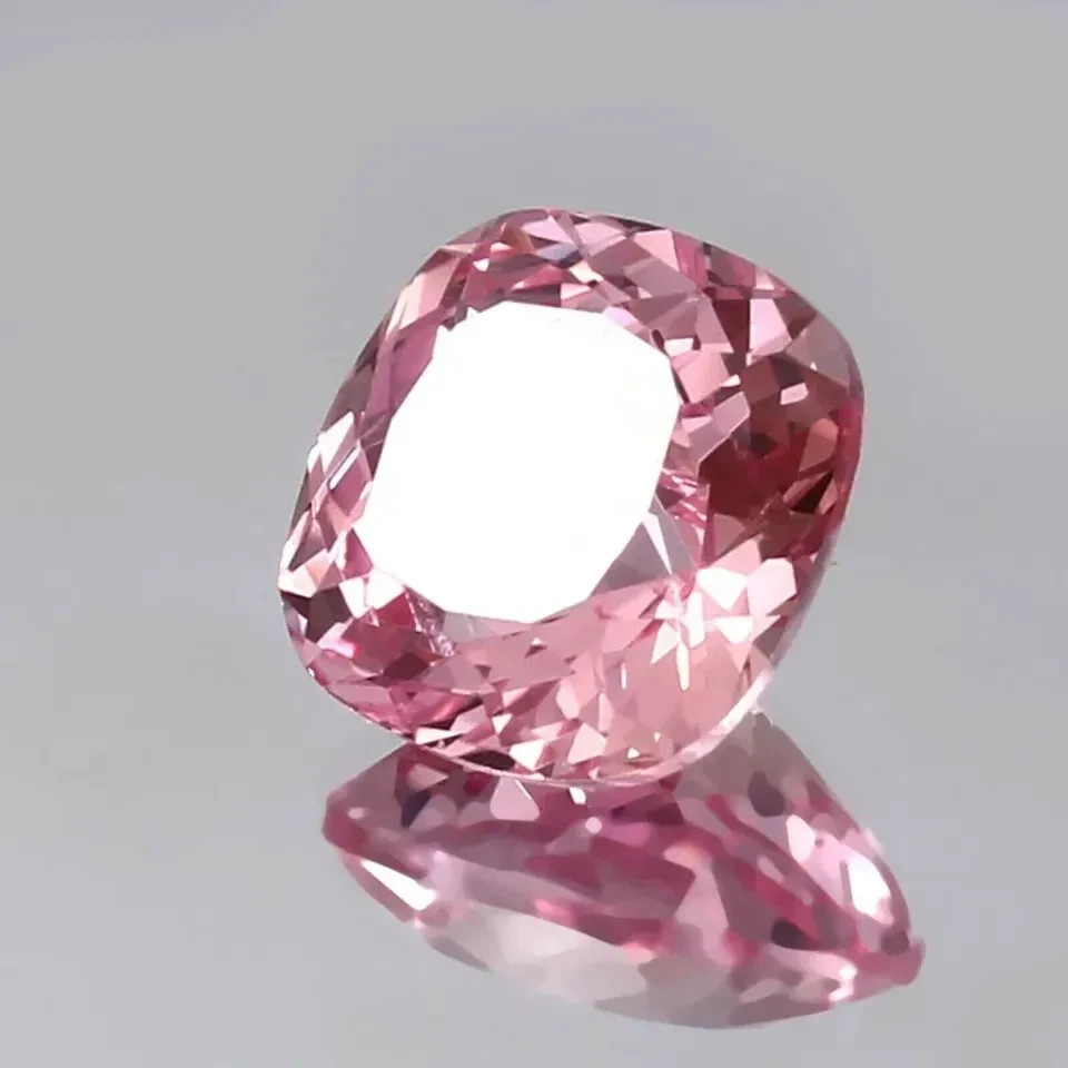 5.70 Ct Elegant Cushion Cut Natural Ceylon Padparadscha Sapphire Loose Gemstone