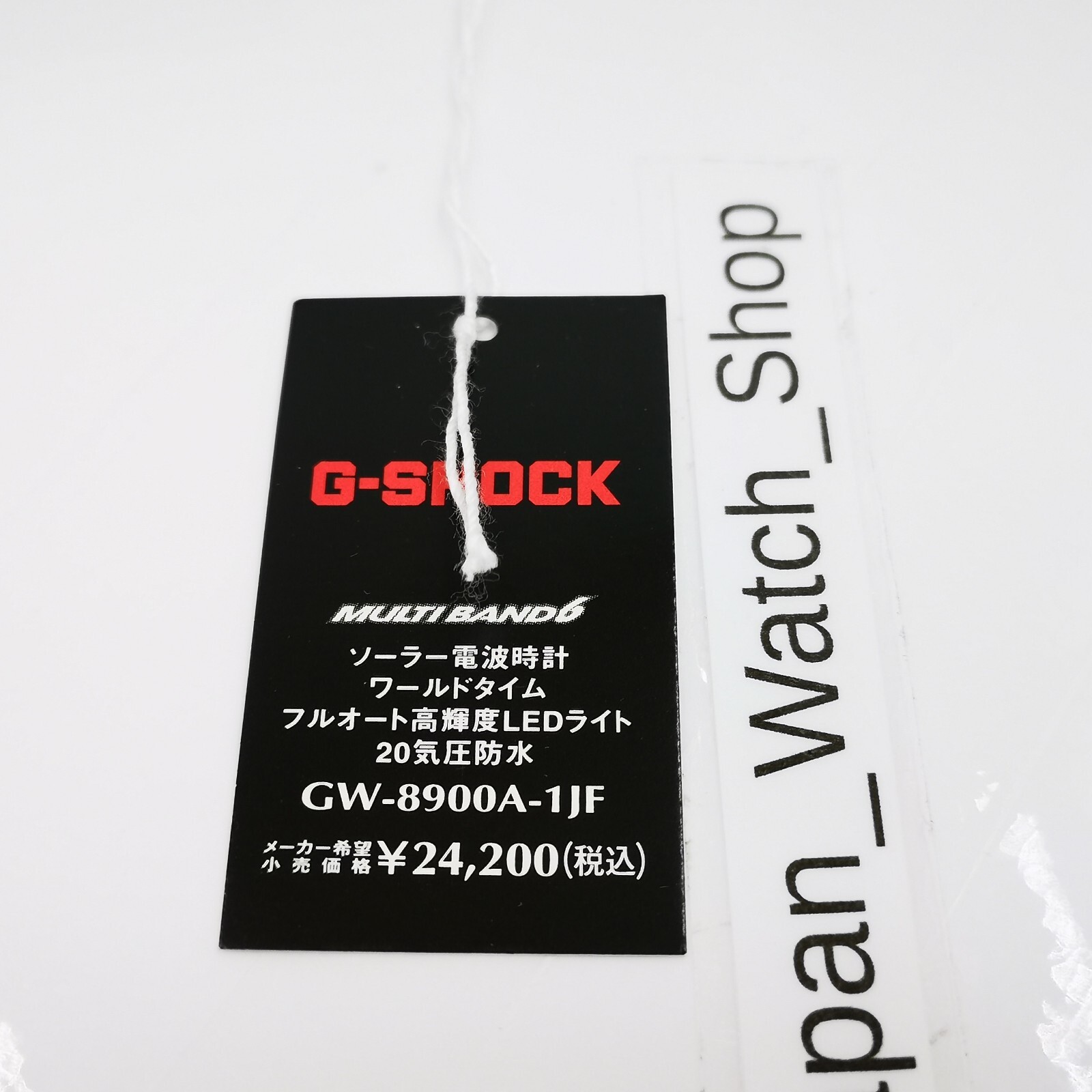 CASIO G-SHOCK GW-8900A-1JF Black Tough Solar Solar Radio Men’s New Watch in Box