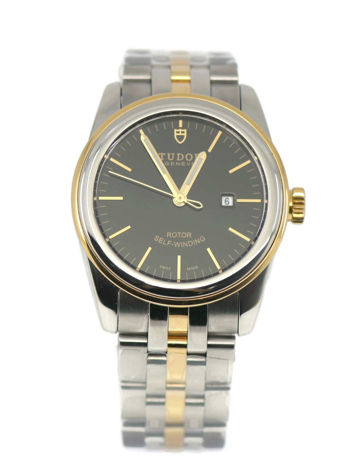 Tudor Glamour Date 18K/Stainless Steel Watch 53003