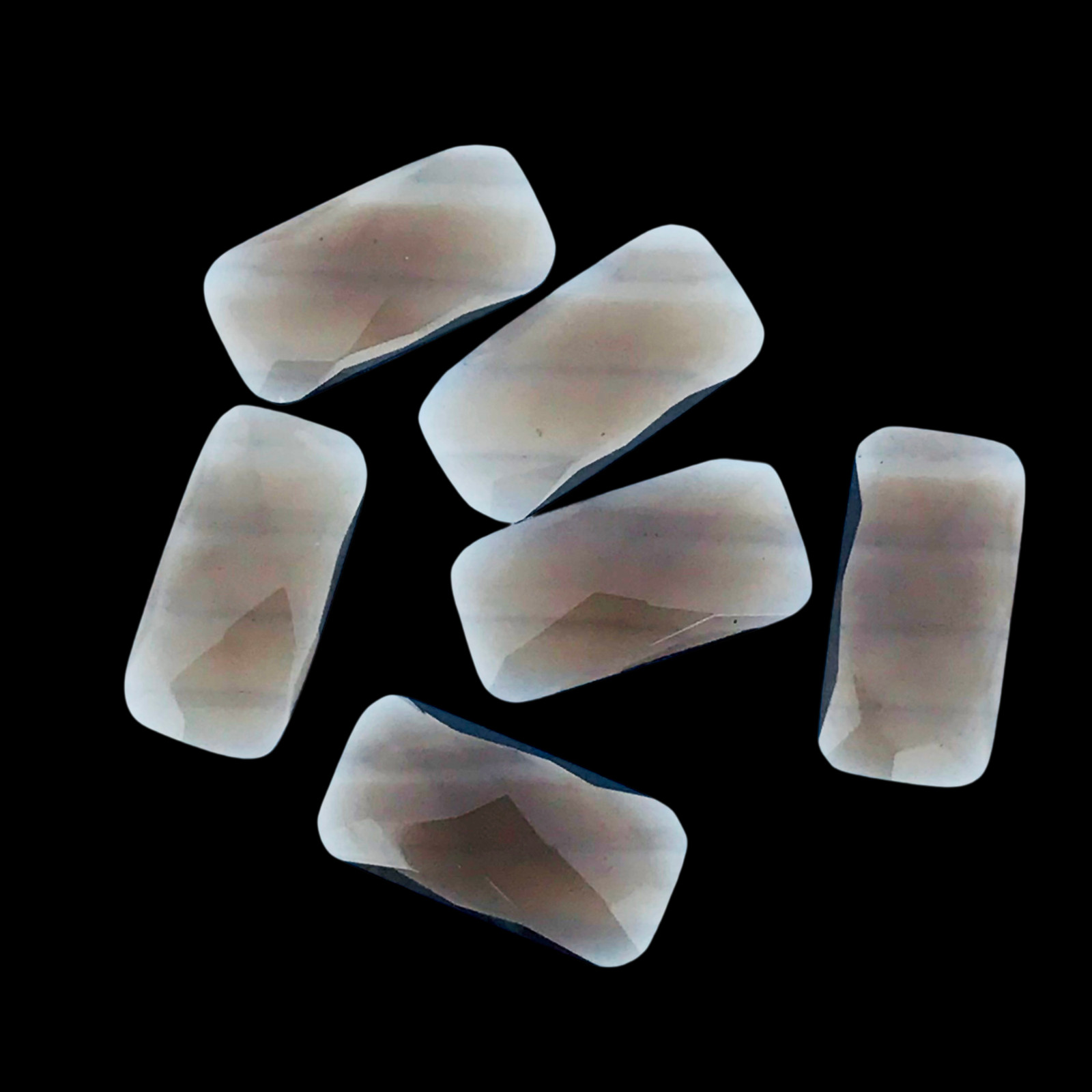 20 Pcs Faceted Smoky Hydro Quartz Loose Gemstone -6x8mm-10x20mm Approx.