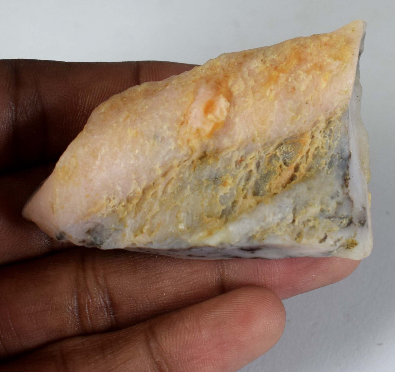 New Product 208 Ct Australian Pink Opal Healing Gemstone Rough Natural Untreated