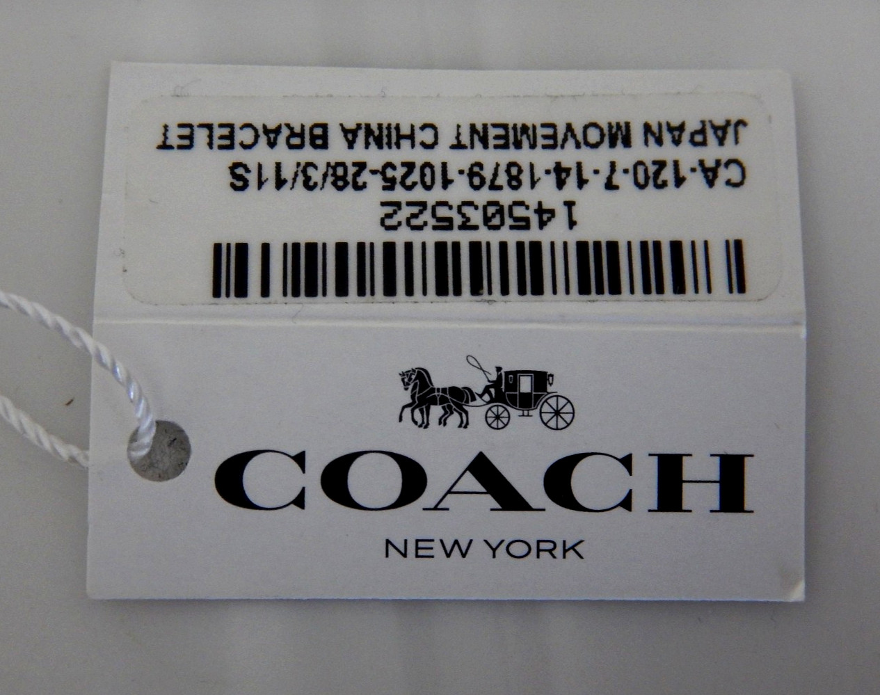 Brand New Coach 14503522 Perry Watch Glitter Crystal Markers