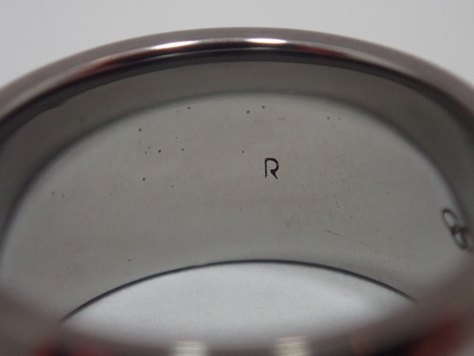 LINKS OF LONDON 925 STERLING SILVER 2012 UNION JACK RUTHENIUM RING R SZ 8