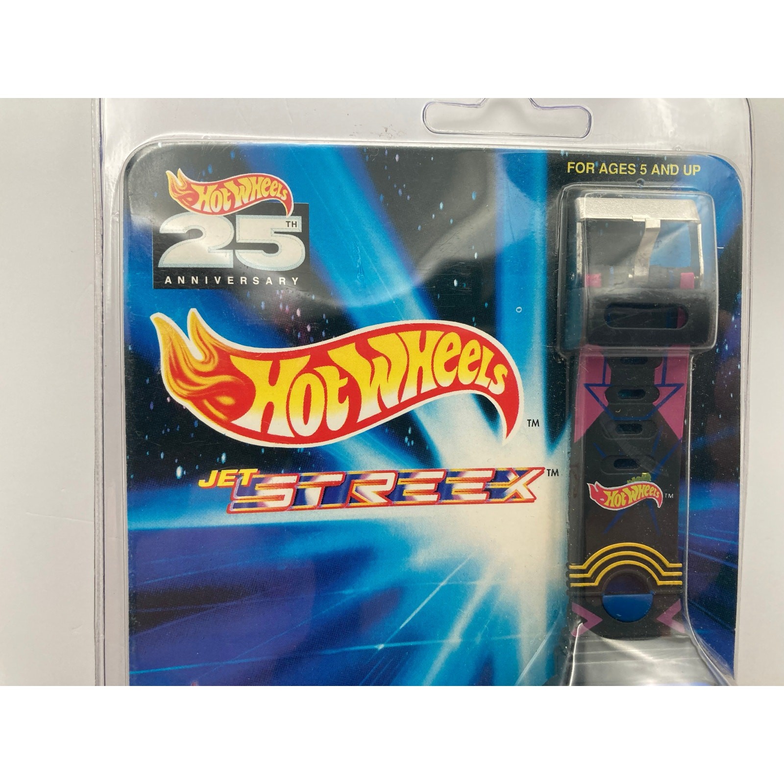 Hot Wheels Vintage 25th Anniversary Jet Streek Future of Speed Watch 1993 NIP