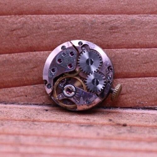 INDUS DE LUXE 17j ETA 2410 LADIES WRIST WATCH MOVEMENT SWISS 15.4mm RUNS (GA)