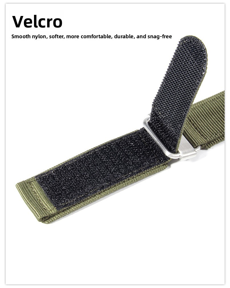 For Bell Ross Quality Nylon Canvas Sports Watch Straps Mens Rugged Band 22 24mm