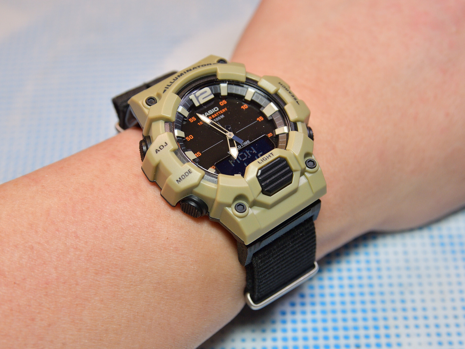Watch Strap&Band Adapter for CASIO W736H-WS1500-AE1500-DW291H-TRT-110H-HDC700