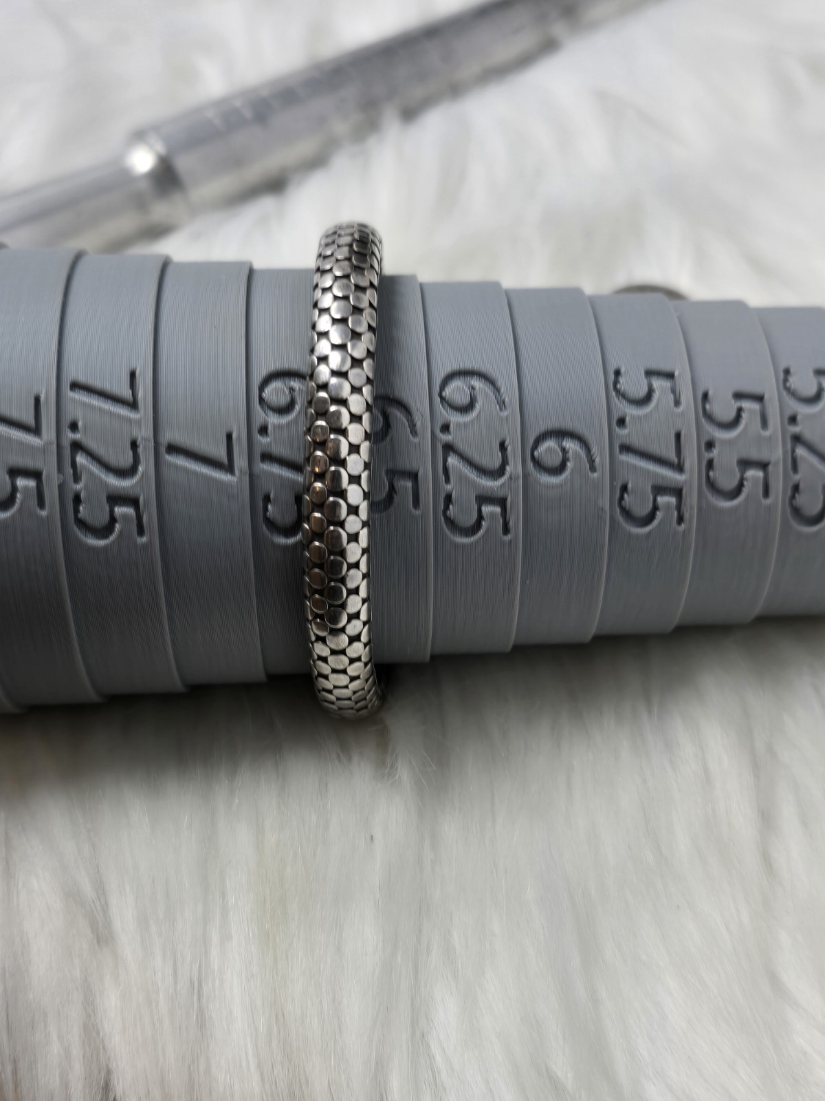 John Hardy Dot 925 Sterling Bracelet 6.5″ Size M