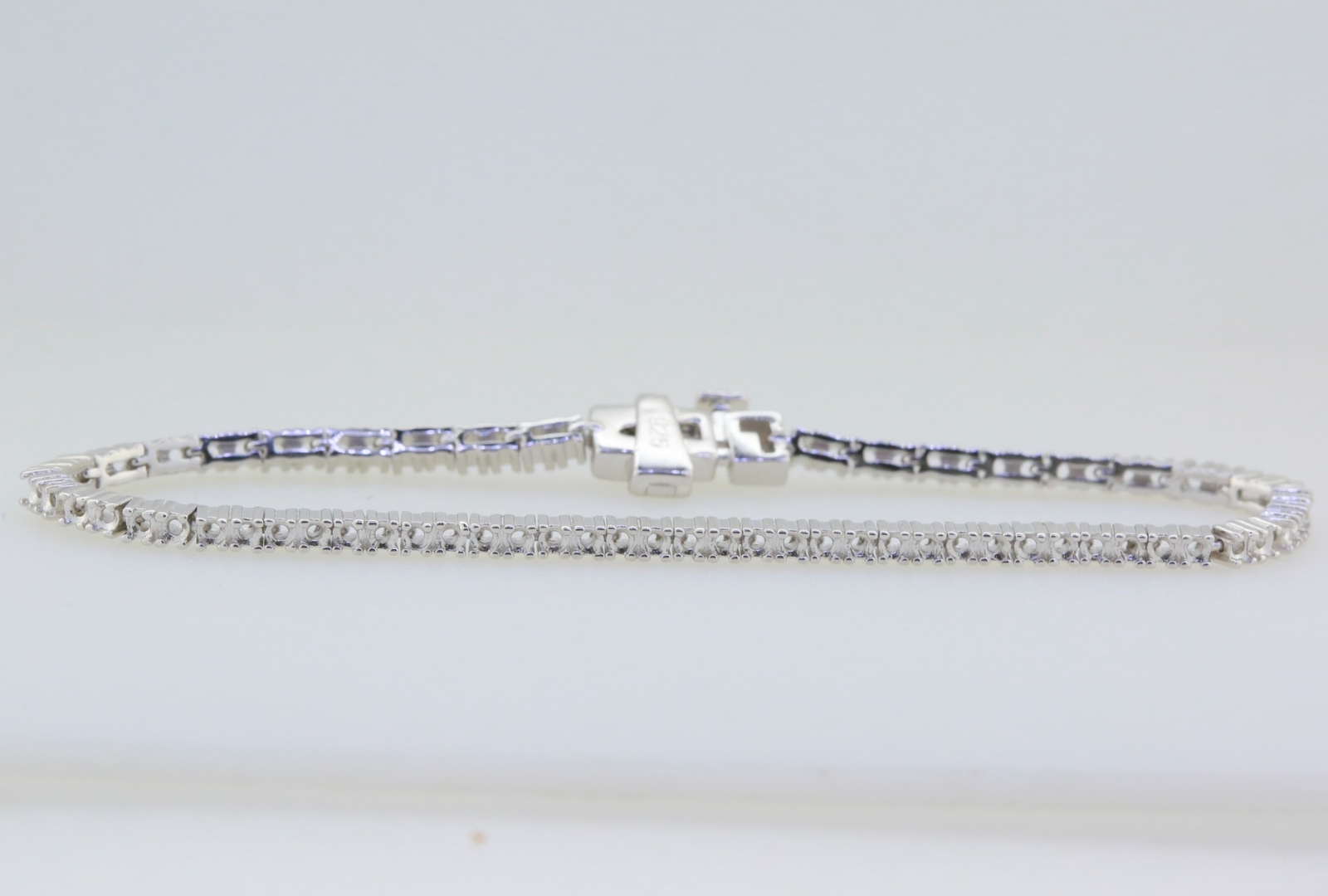 Sterling Silver Semi Mount Tennis Bracelet Setting Round RD 2x2mm
