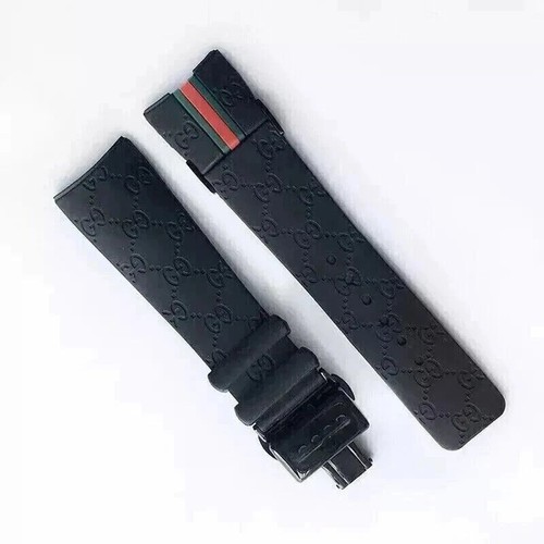 26mm Rubber replacement Watch Strap For I-Gucci Digital Men’s Watch YA114207
