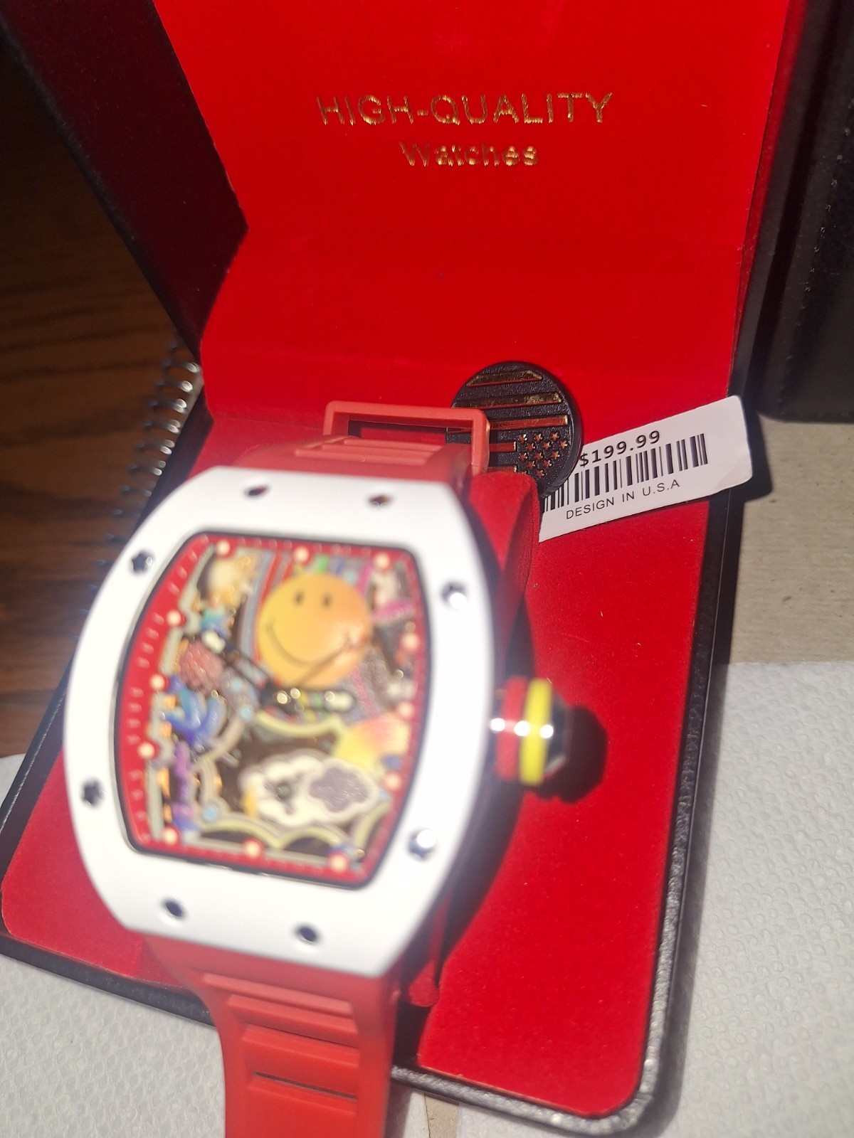 luxury Wristwatch Smiley Man‼️