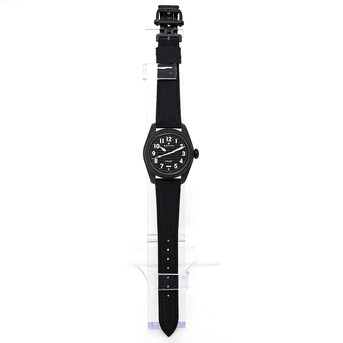 ZENITH 49.4000.3620/21.I001 Black Case Size 40mm Men’s Used Watch #71015
