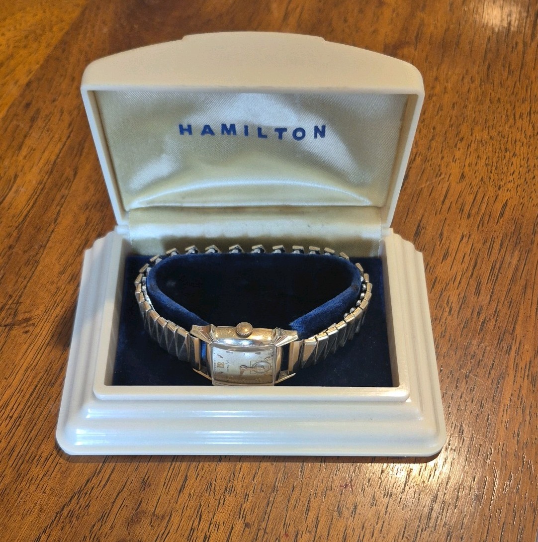 Hamilton Dixon Wrist Watch Mens 747 10K Gold Filled 17 Jewels Serviced Runs