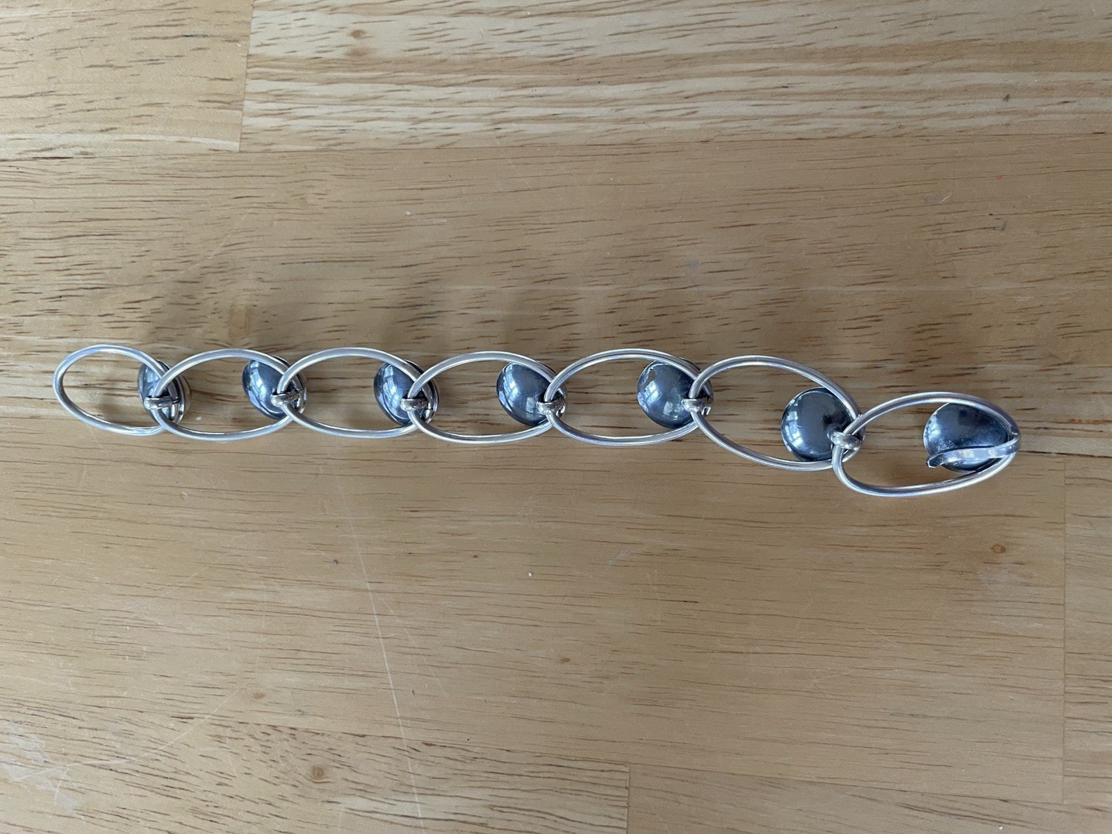N. E. From Denmark Bernstein Armband Armkette silber 925