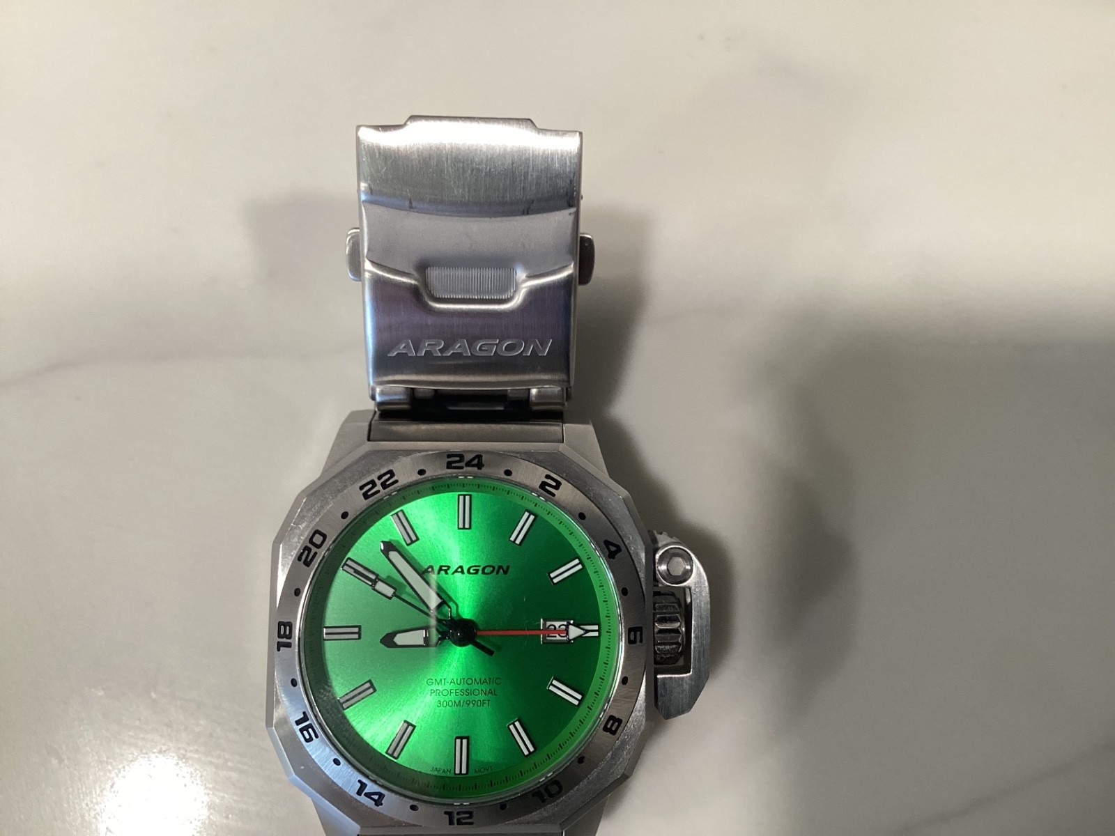 Aragon Millipede Max GMT 42mm Watch Immaculate