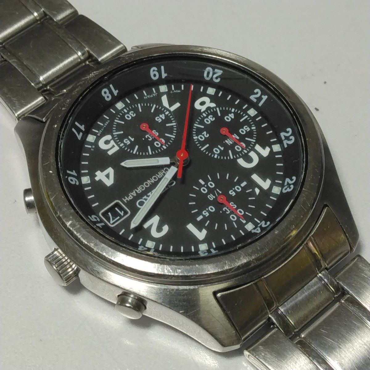 SEIKO Sports Chronograph SNDB31P1 V657-7110 1/10sec Quartz Men’s From Japan