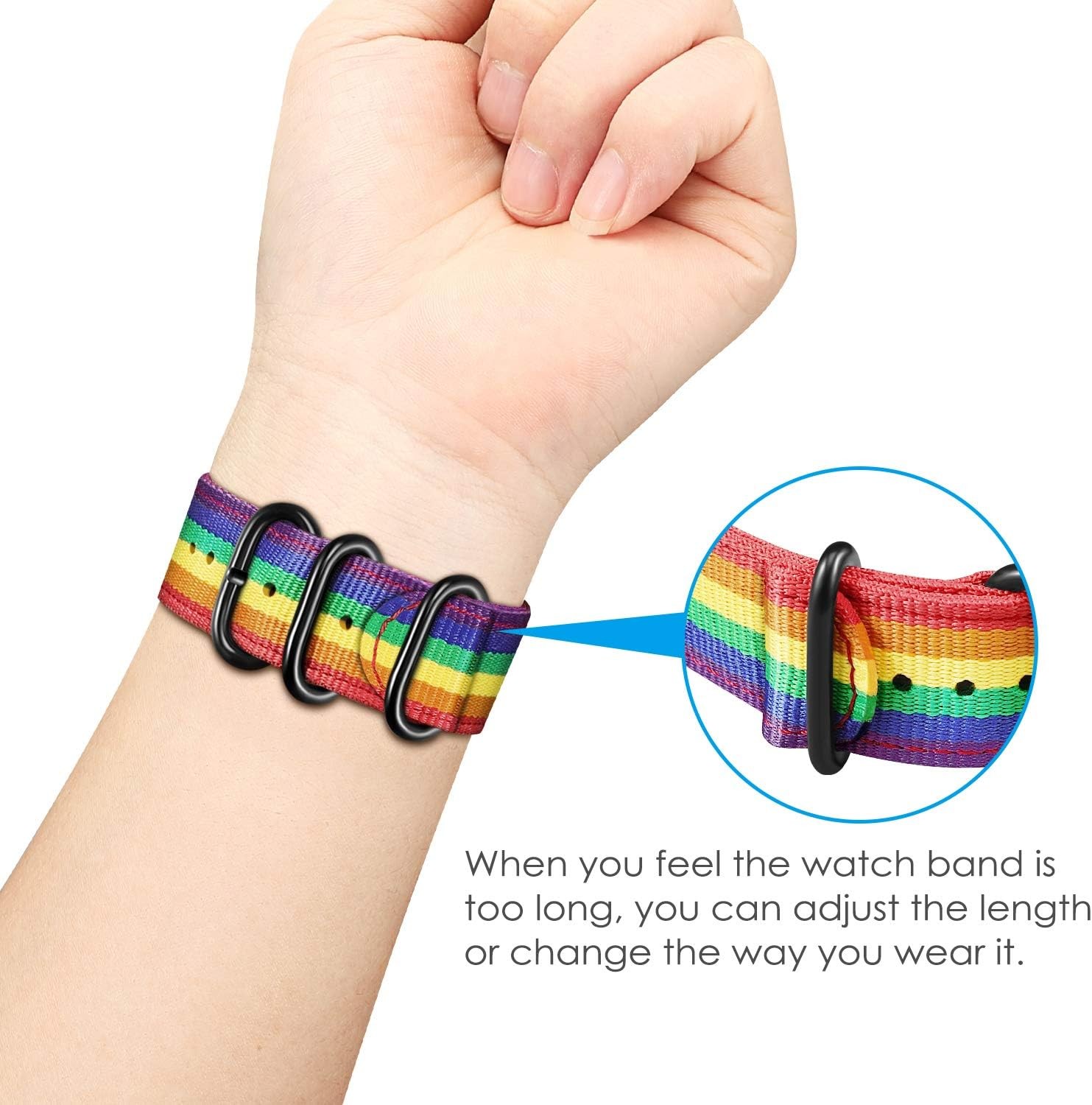 Band for Fitbit Versa 2/Versa Soft Nylon Replacement Strap Wristband Accessories