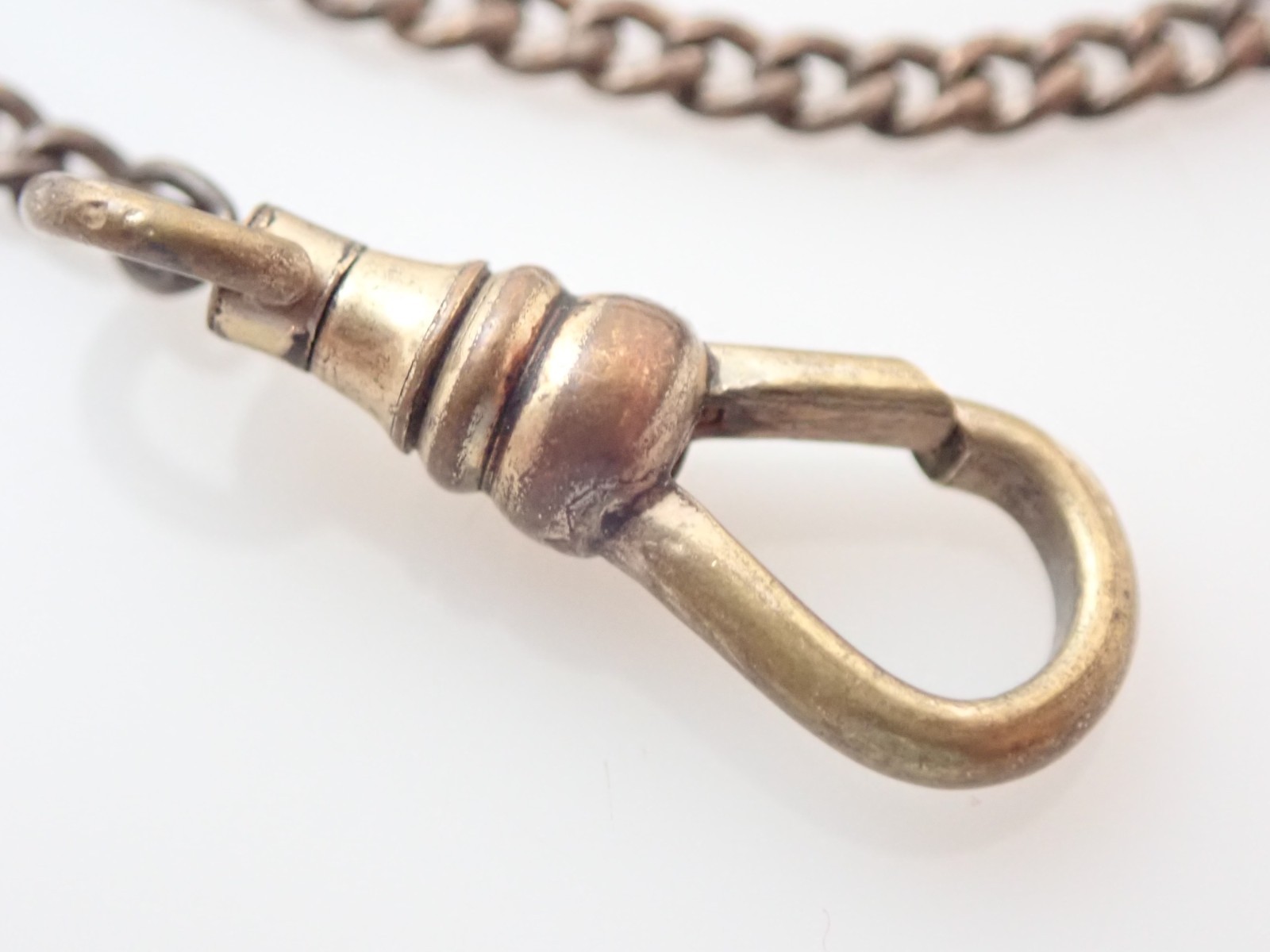 Antique Signed Gold Filled 15 3/4″ Pocket Watch Chain