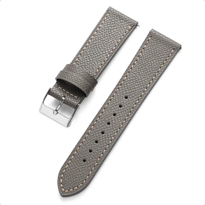for Seiko Leather Watch Band 18,19,20,22mm Cowhide Leather Watch Strap Vintage