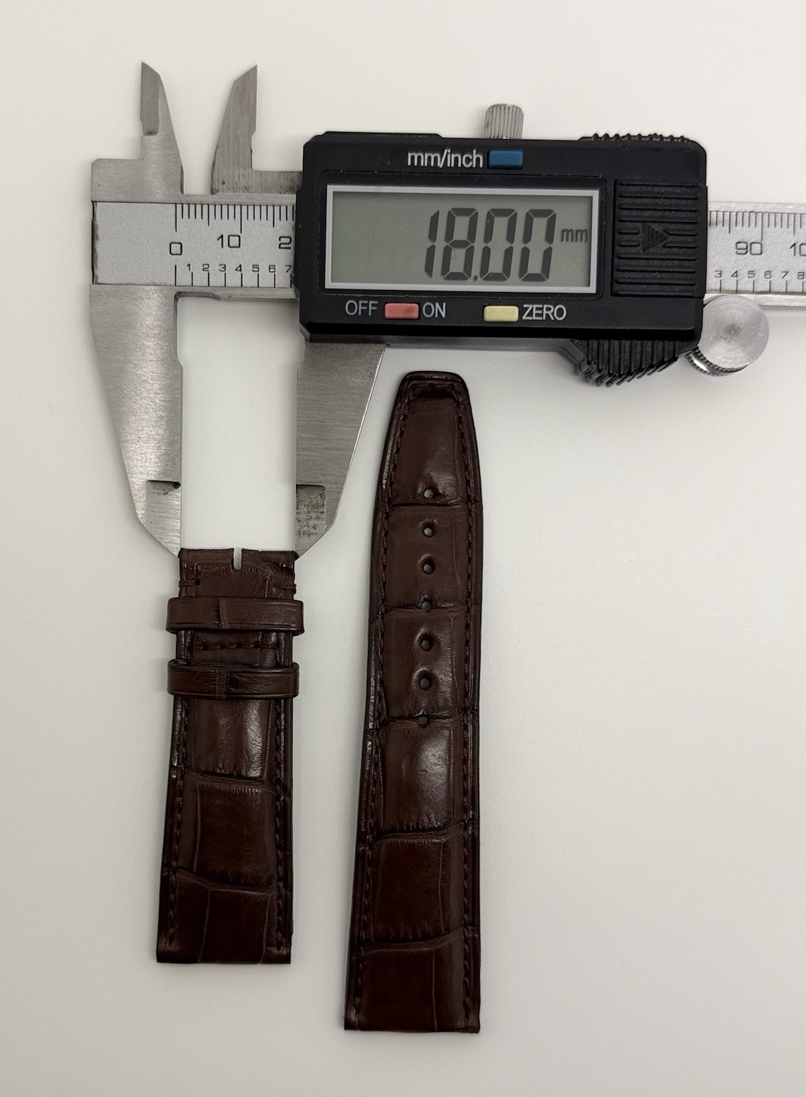 IWC 21mm x 18mm Brown Alligator Watch Strap Band Small 35673 New Authentic OEM