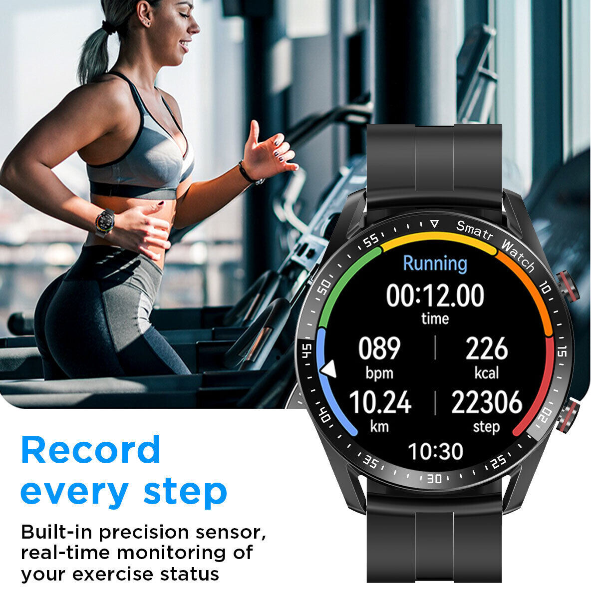 Smart Watch For Men Women Waterproof Smartwatch Bluetooth For iPhone Samsung