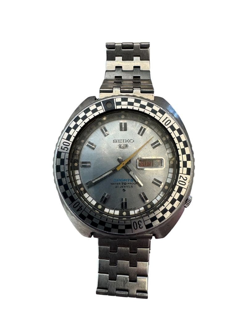 SEIKO 5 Sports Rally Diver 6119 7170 Automatic Rare Watch