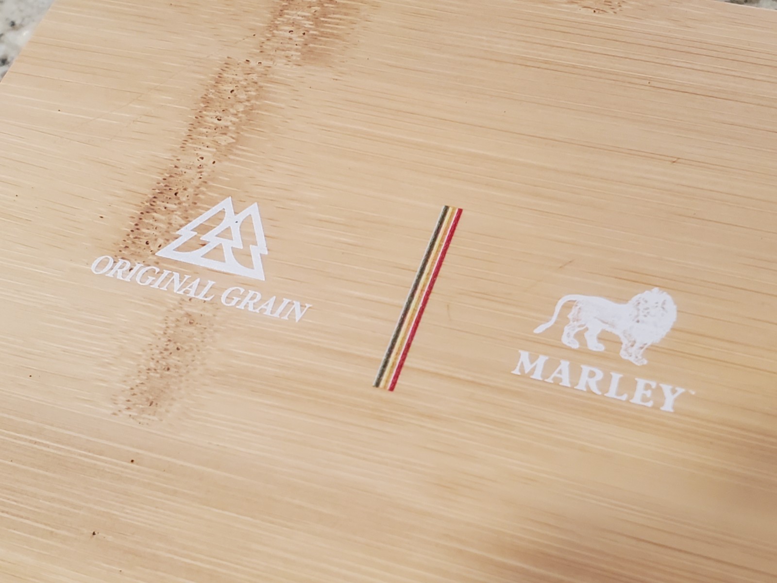 MINT!!! Original Grain “One Love” Ltd. Edition Bob Marley Bamboo 46mm Watch NIB