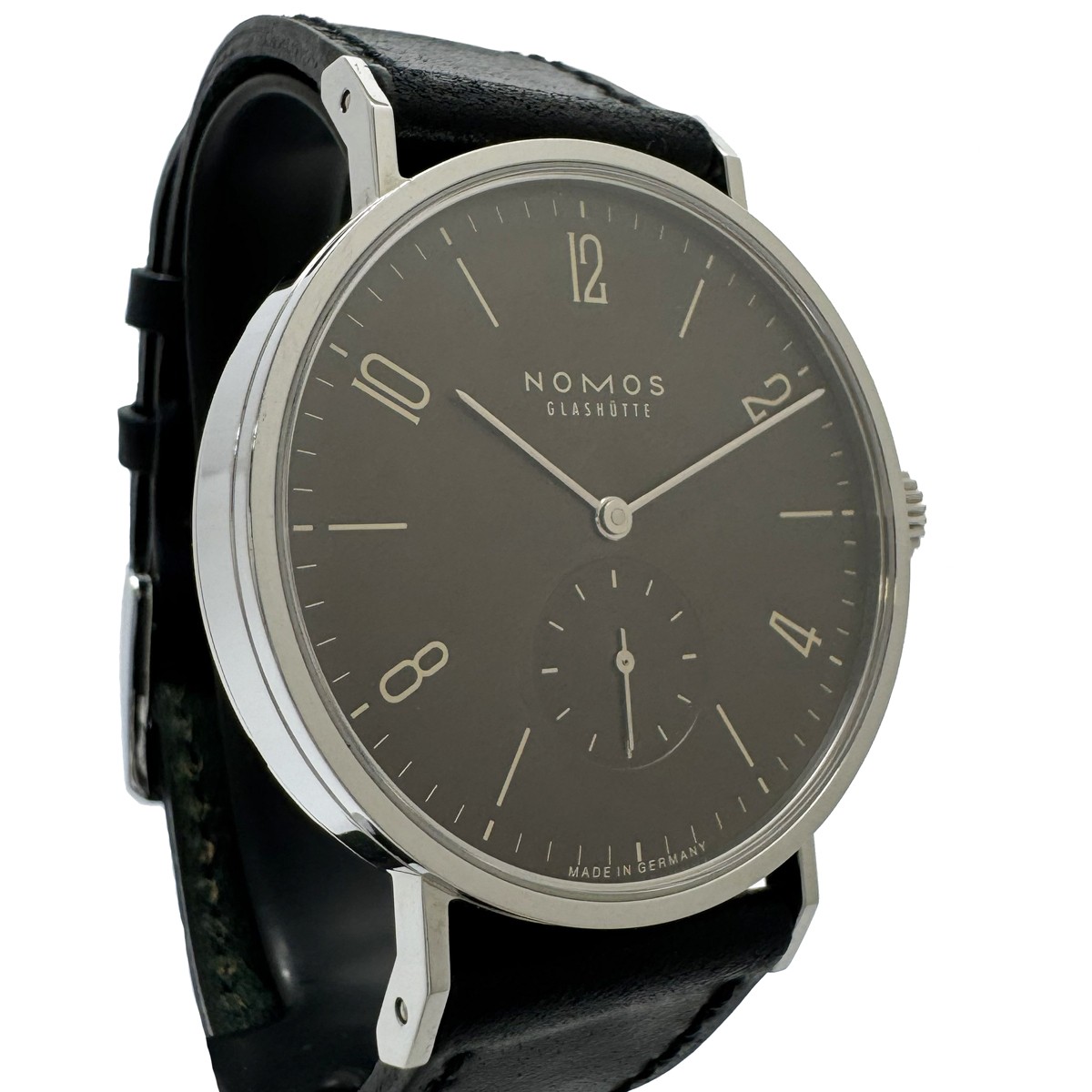 NOMOS Tangomat Ruthenium 603 Automatic 38mm Small Seconds Gold Brown Dial