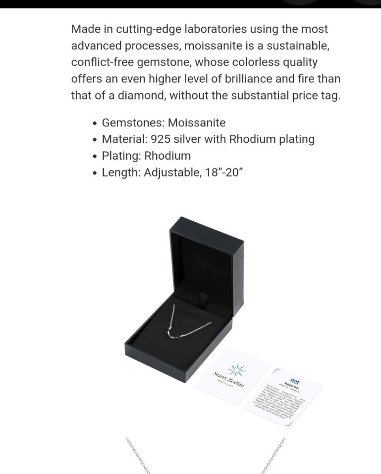 Francis Claire Aqujarius Necklace Women’s. Would be great for everyday.