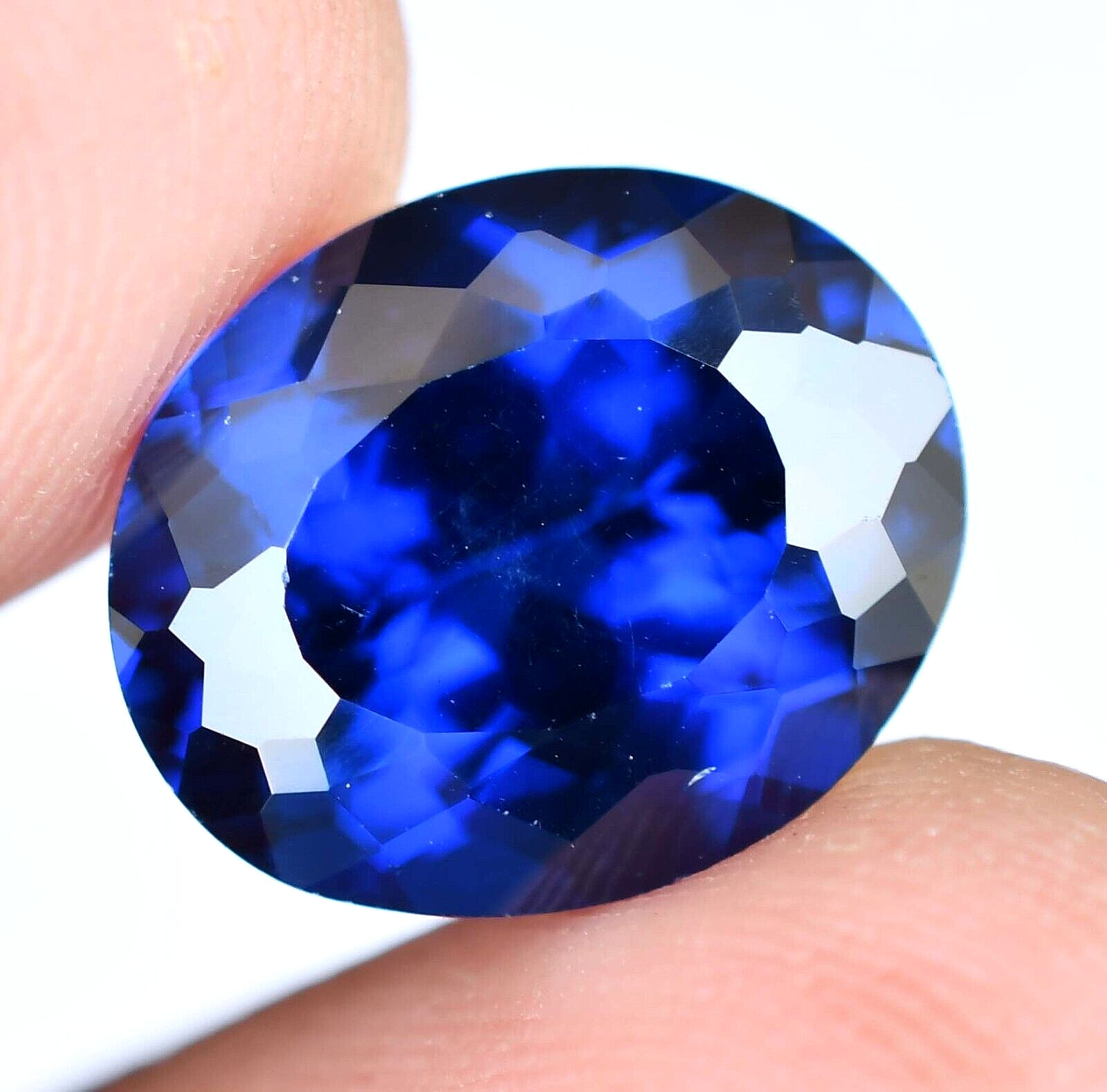 Natural D’ Block Tanzanite 10.10 Ct Blue Oval AGL Certified Loose Gemstone