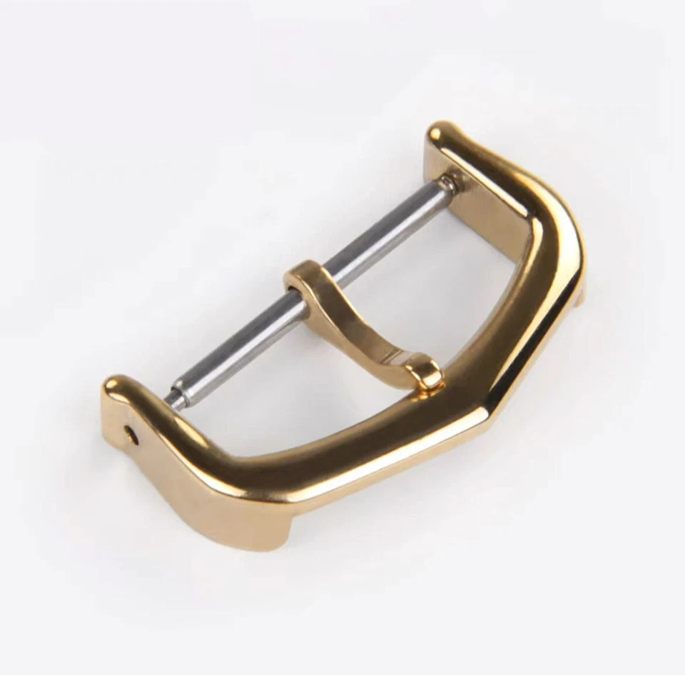 12/14/16/18mm Gold-plated Replacement Tang Buckle For Cartier Watch Strap New
