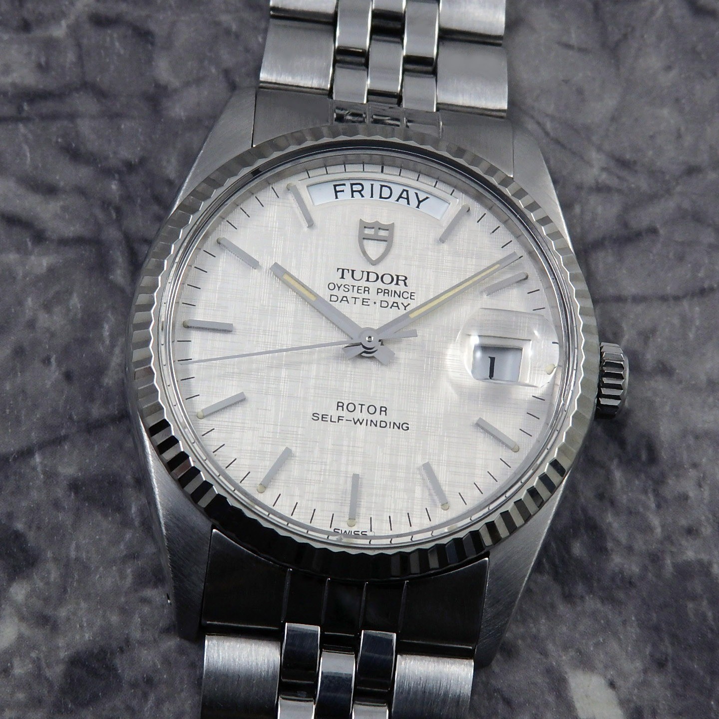 Tudor Oyster Prince Day-Date Ref. 94614 Automatic Silver Dial 36mm Men’s watch