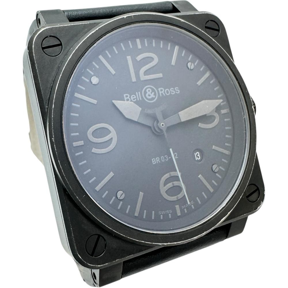 Bell＆Ross phantom BR03 Watches Stainless Steel/leather Mechanical Automat…