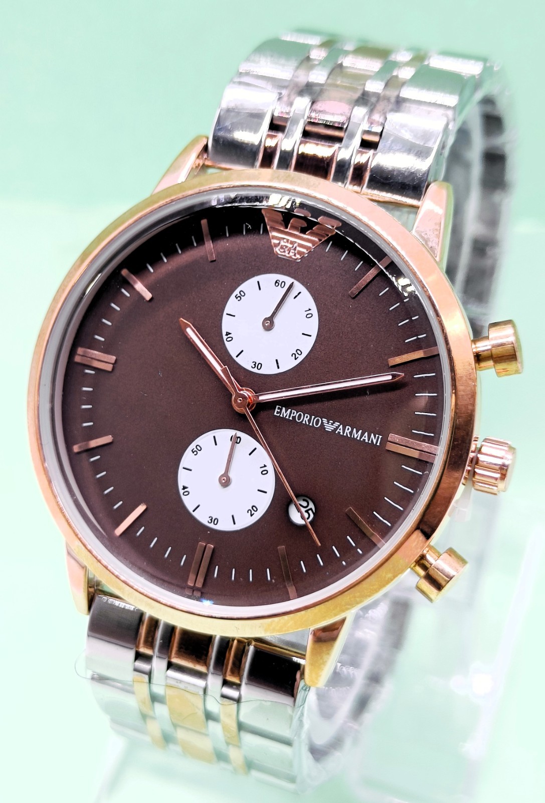 Awesome EmporioArmani Chronograph Date Indicator Quartz Analog Men’s Wrist Watch
