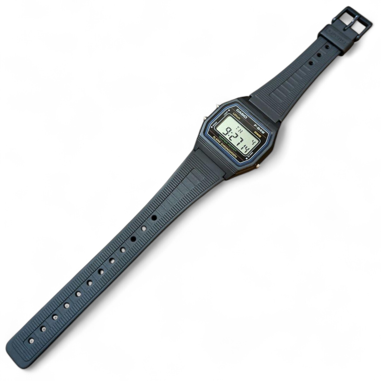 CASIO F-84W-1QJH Black Light Men’s Standard Digital Wristwatch OFFICIAL New