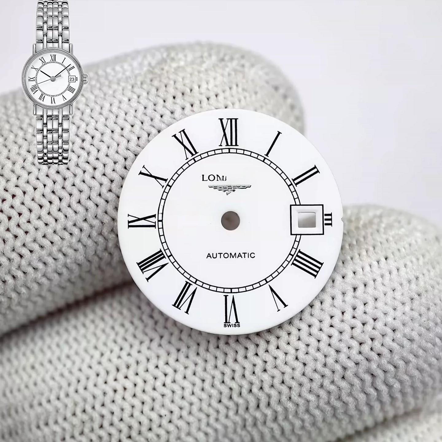 Watch Part Watch Case Dial Assembly Sapphire 25.5mm For 2671 Movement L4.321.4